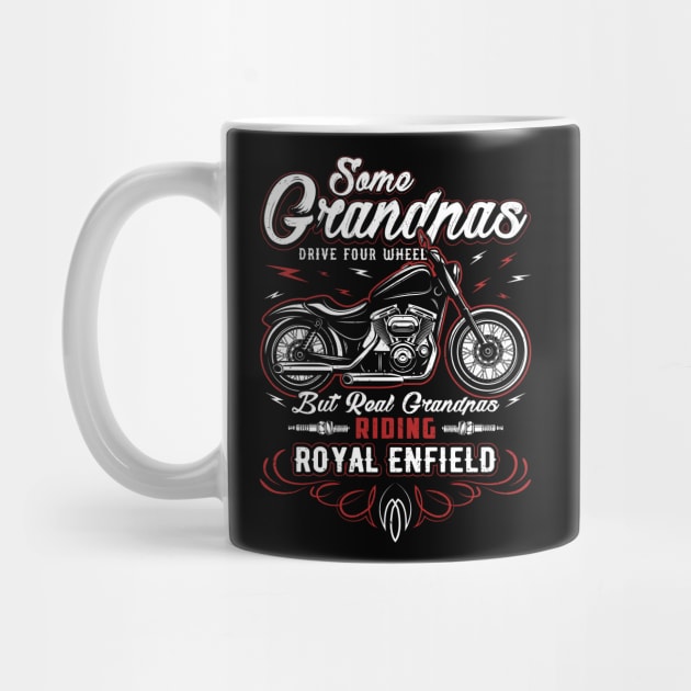 Some grandpas drive four wheels but real grandpas riding royal enfield by Cuteepi